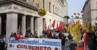 manifestazione cgil