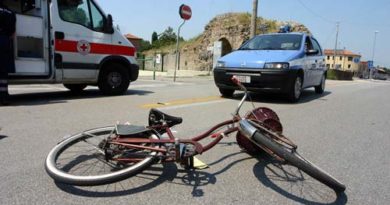 incidente bici padova