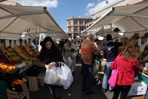 Mercato piazza erbe padova