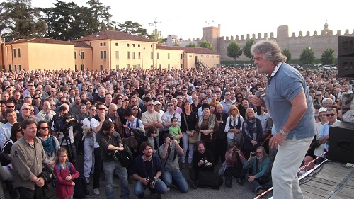 beppe grillo cittadella padova