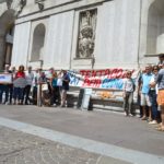 manifestazione palazzo moroni
