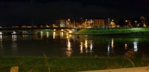 il Bacchiglione stanotte a Padova