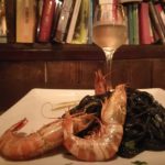 tagliolini nero di seppia osteria san leonardo
