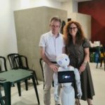 aurora galeazzo e roberto mancin con pepper