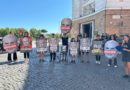 Animal Equality protesta a Roma contro il ministro della Salute Orazio Schillaci