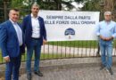 Fratelli d’Italia “Sempre dalla parte delle forze dell’ordine”, striscione ai giardini dell’Arena