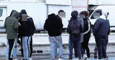 Baby gang a Padova (foto di archivio)