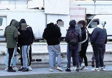 Baby gang a Padova (foto di archivio)