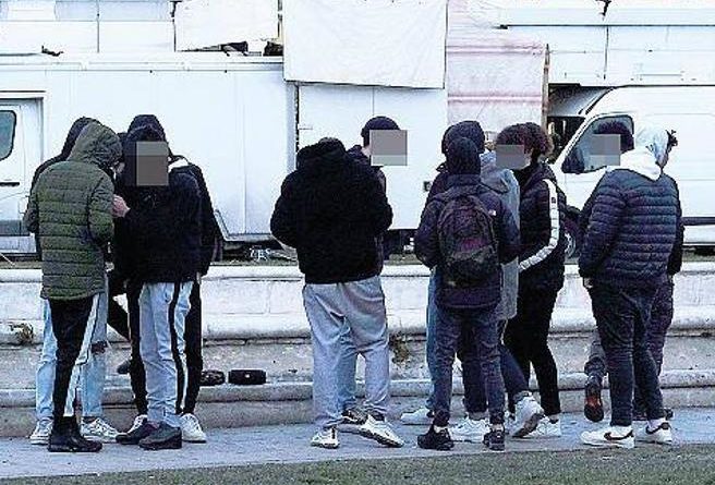 Baby gang a Padova (foto di archivio)