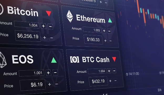 Criptovalute sullo schermo