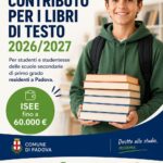 Libri di testo, contributi del Comune di Padova