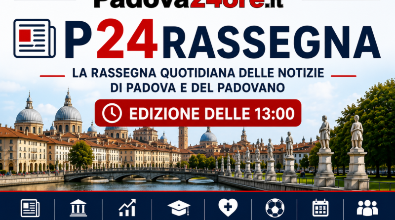 Notizie di Padova e del Padovano, ore 13