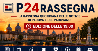 Notizie di Padova e del Padovano: P24Rassegna ore 19