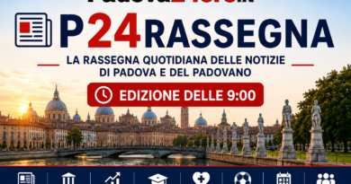 Notizie di Padova e del Padovano, ore 9