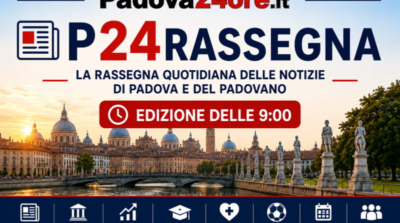 Notizie di Padova e del Padovano, ore 9