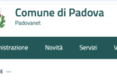 nuovo sito del Comune di Padova