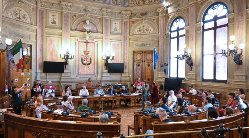 Presentazione del Palio dei 10 Comuni a Palazzo Santo Stefan
