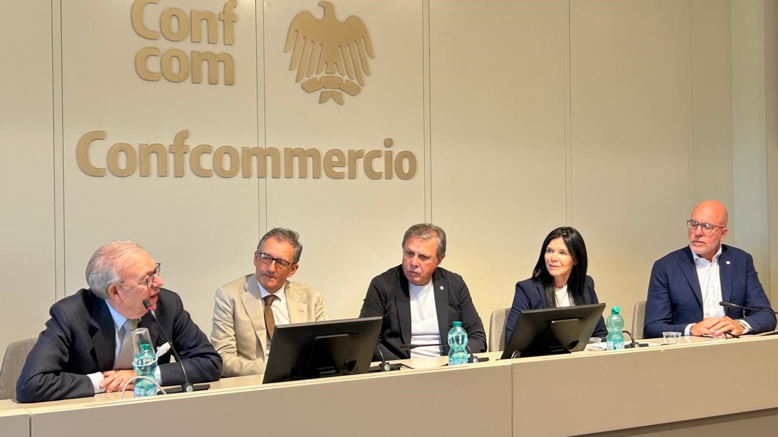 Presentazione del Premio Memo Geremia 2026 nella sede di Confcommercio a Roma