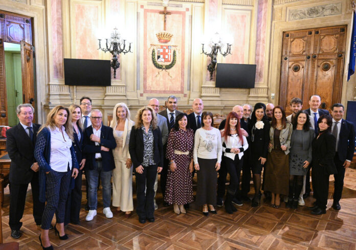 Il gruppo che ha presentato Il Coraggio di Cambiare alla Provincia di Padova il 26 ottobre 2026.