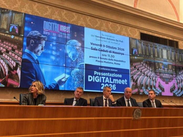 Imprese IA: presentazione DIGITALmeet al Senato, foto d’archivio