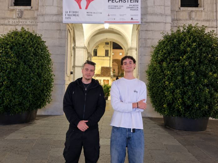 Riccardo Roncato e Matteo Battaglin, intervistati sulla sicurezza e sul lavoro nella movida a Padova.