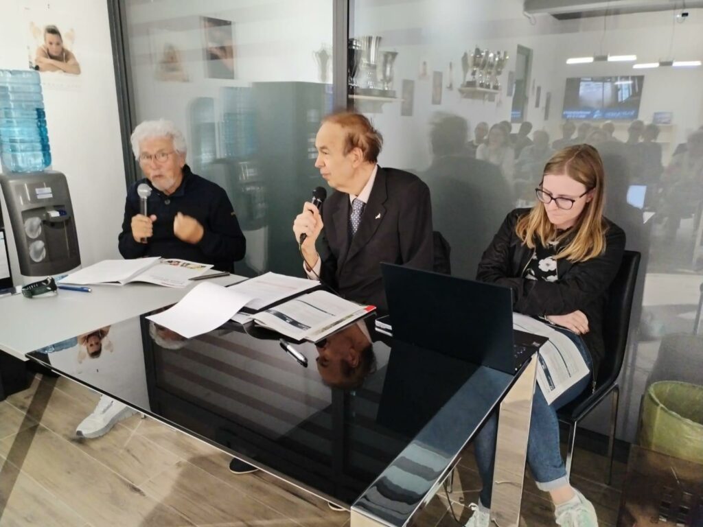 Nomine regionali in Veneto, da sinsitra a Spazio aperto Renzo Mazzaro, Luca Pozza e Serena Balbo