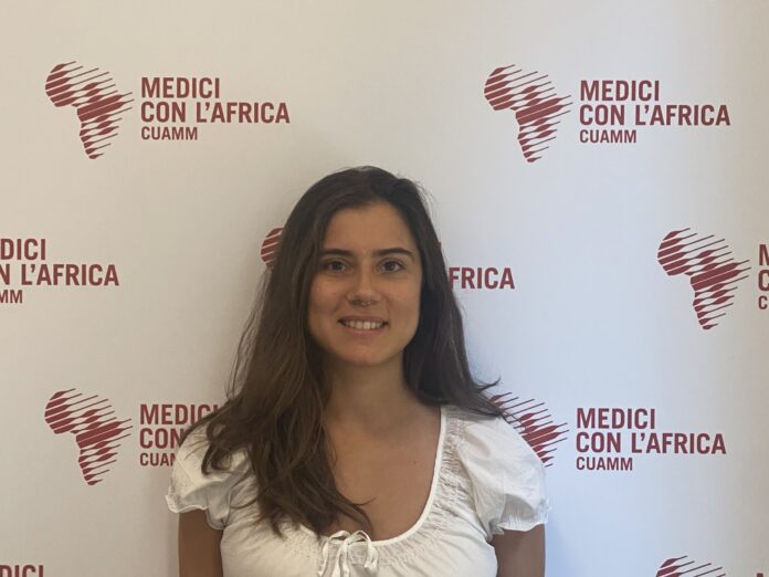 Arianna Vincenti prima della partenza con il Cuamm a Maputo