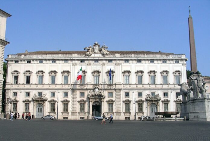 Difesa nel TSO: Palazzo della Consulta, sede della Corte costituzionale a Roma, foto d’archivio