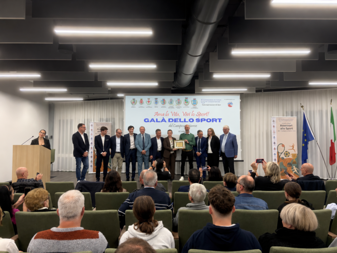 Galà dello Sport: la premiazione sul palco a San Giorgio delle Pertiche