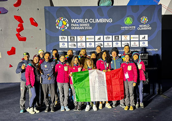 gunsan-squadra-2026 Para climbing a Gunsan: la squadra italiana con il tricolore al centro di gara