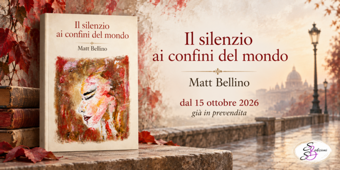 Matt Bellino, copertina e grafica del romanzo Il silenzio ai confini del mondo