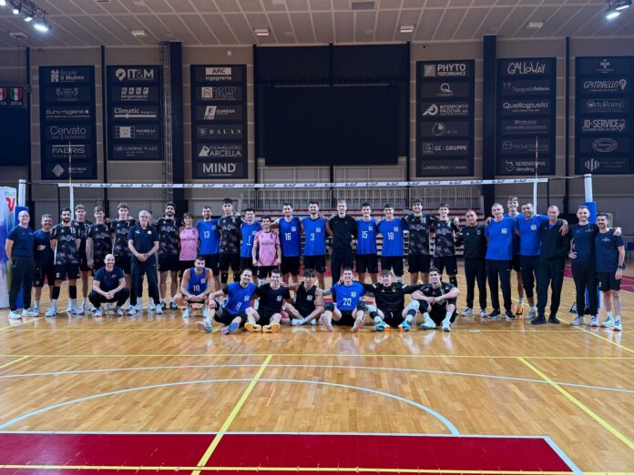 Pallavolo Padova e HAOK Mladost Zagreb insieme alla Kioene Arena dopo il test del 7 ottobre 2026